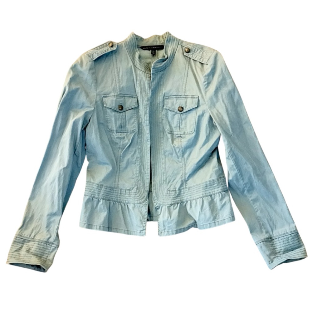 White House black market Light green Women's Jacket. Size: 6